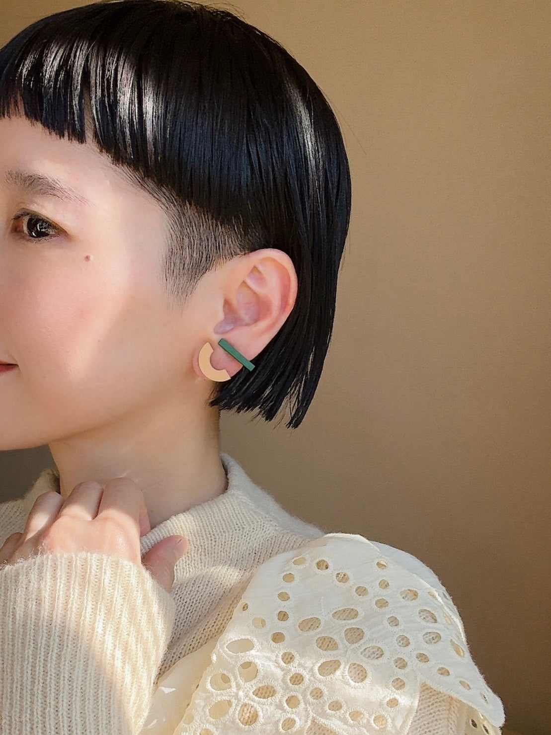アーチピアス グリーン