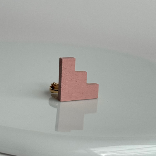 ステアーズイヤリング　シェルピンク