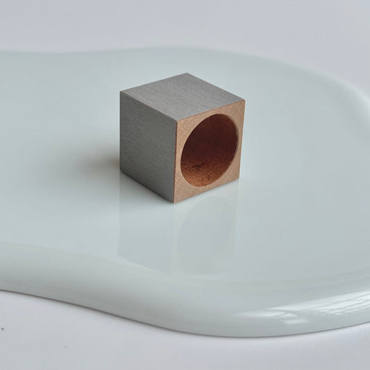 キューブリング（S）ライトグレー