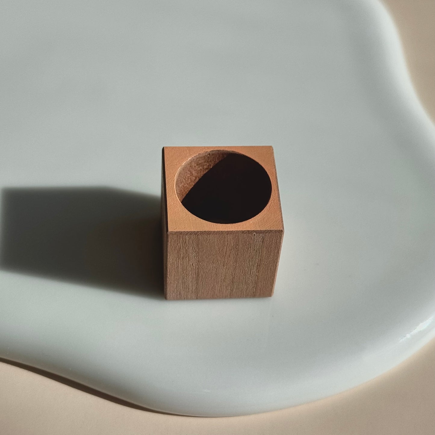 キューブリング（M）ペールアプリコット