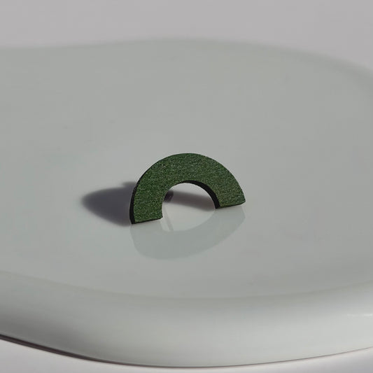 アーチピアス　グリーン