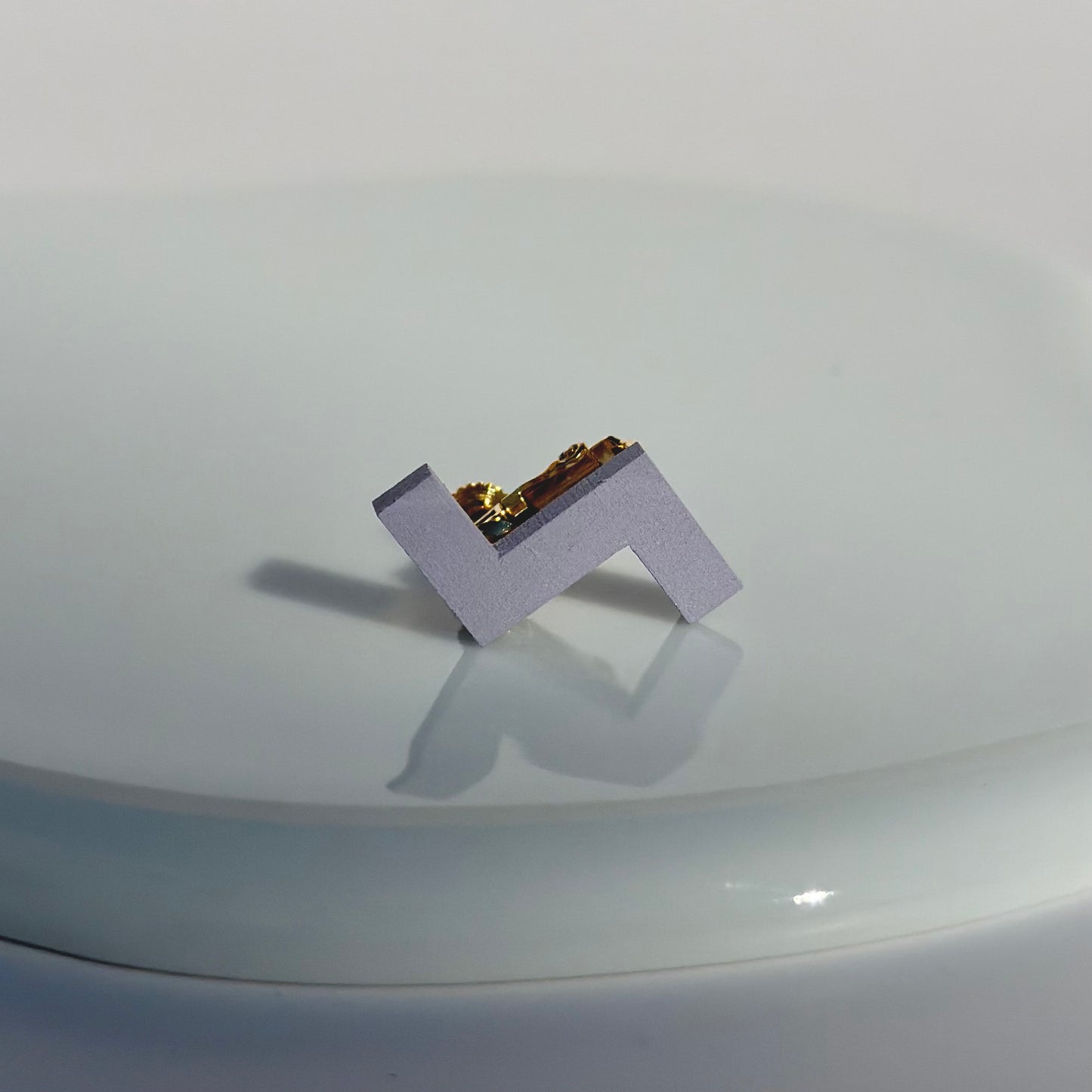 ステップイヤリング　ペールアイリス