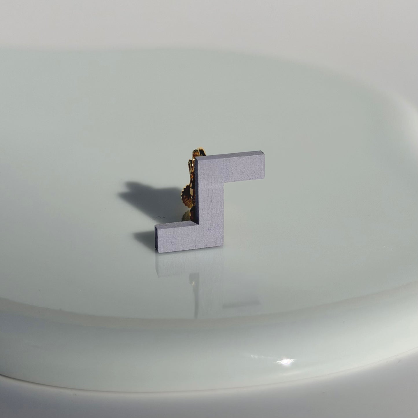 ステップイヤリング　ペールアイリス