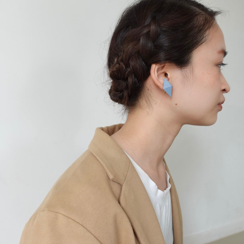 ダイヤモンドピアス L　シルバー